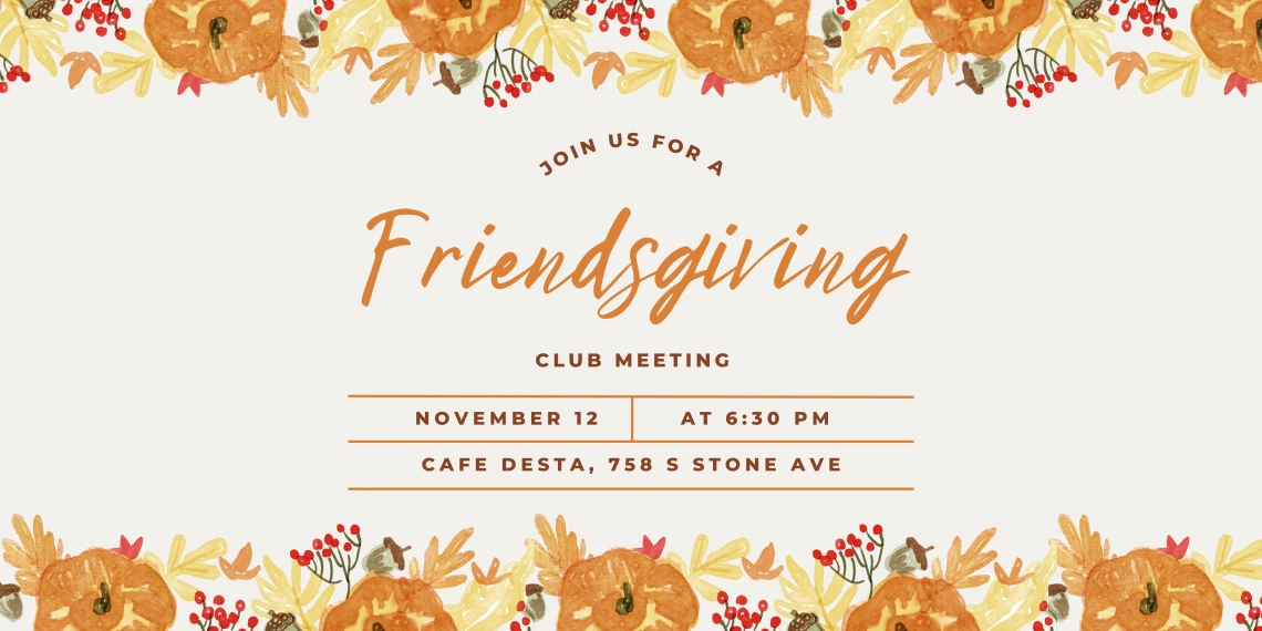 Friendsgiving-Banner