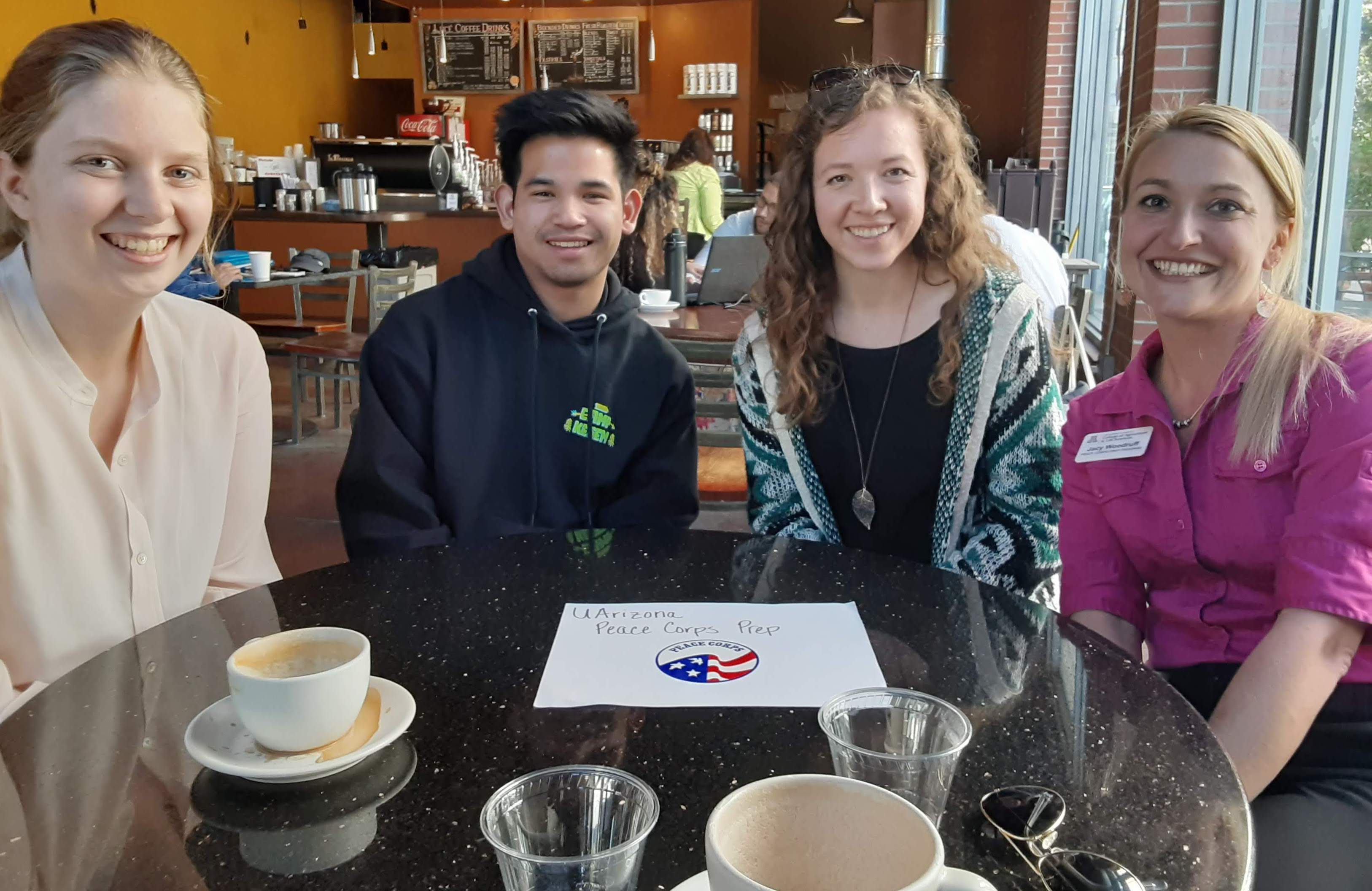 University of Arizona's Peace Corps Prep Program monthly coffee chat (2/26/2020)